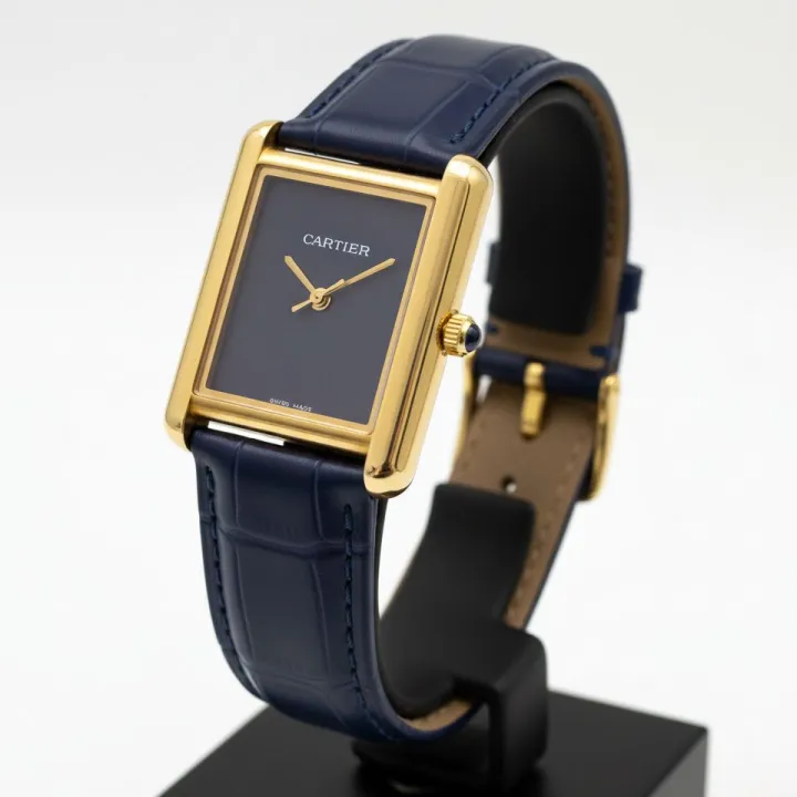 Tank Style Watch – Premium Replica Leather Strap Elegant Dial