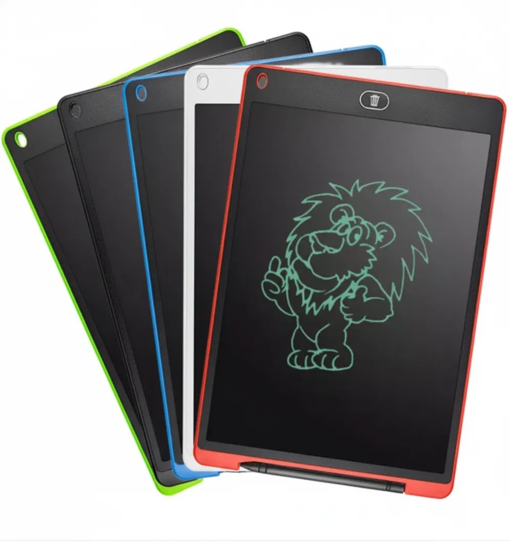 DRAWING TABLET - 12 INCHES LCD - Writing Tablet Pad For Kids Electric Drawing Board Digital Graphic Drawing Pad With Pen - Image 2