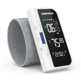 Certeza BM 470 Arm Blood Pressure Monitor | Rechargeable Digital BP Machine | Large LCD | Voice Talking | Accurate BP & Pulse Monitor