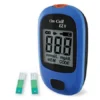 Blood Glucose Monitoring System Kit On Call EZ II – Digital Blood Sugar Meter with Test Strips & Lancets – Accurate Glucometer for Home Use