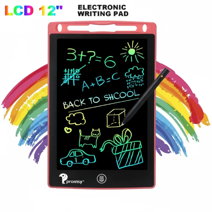 DRAWING TABLET - 12 INCHES LCD - Writing Tablet Pad For Kids Electric Drawing Board Digital Graphic Drawing Pad With Pen