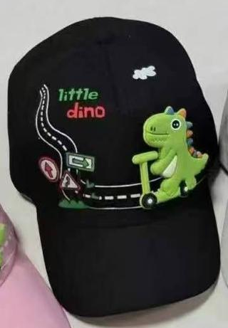 Little Dino Kids Cap - Image 4