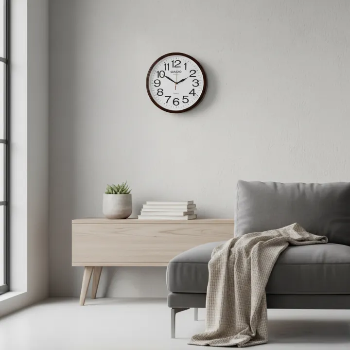 Casio Classic Wall Clock – Large Analog Quartz Clock for Home & Office – Battery Operated - Image 2