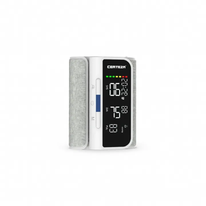 Certeza BM 470 Arm Blood Pressure Monitor | Rechargeable Digital BP Machine | Large LCD | Voice Talking | Accurate BP & Pulse Monitor