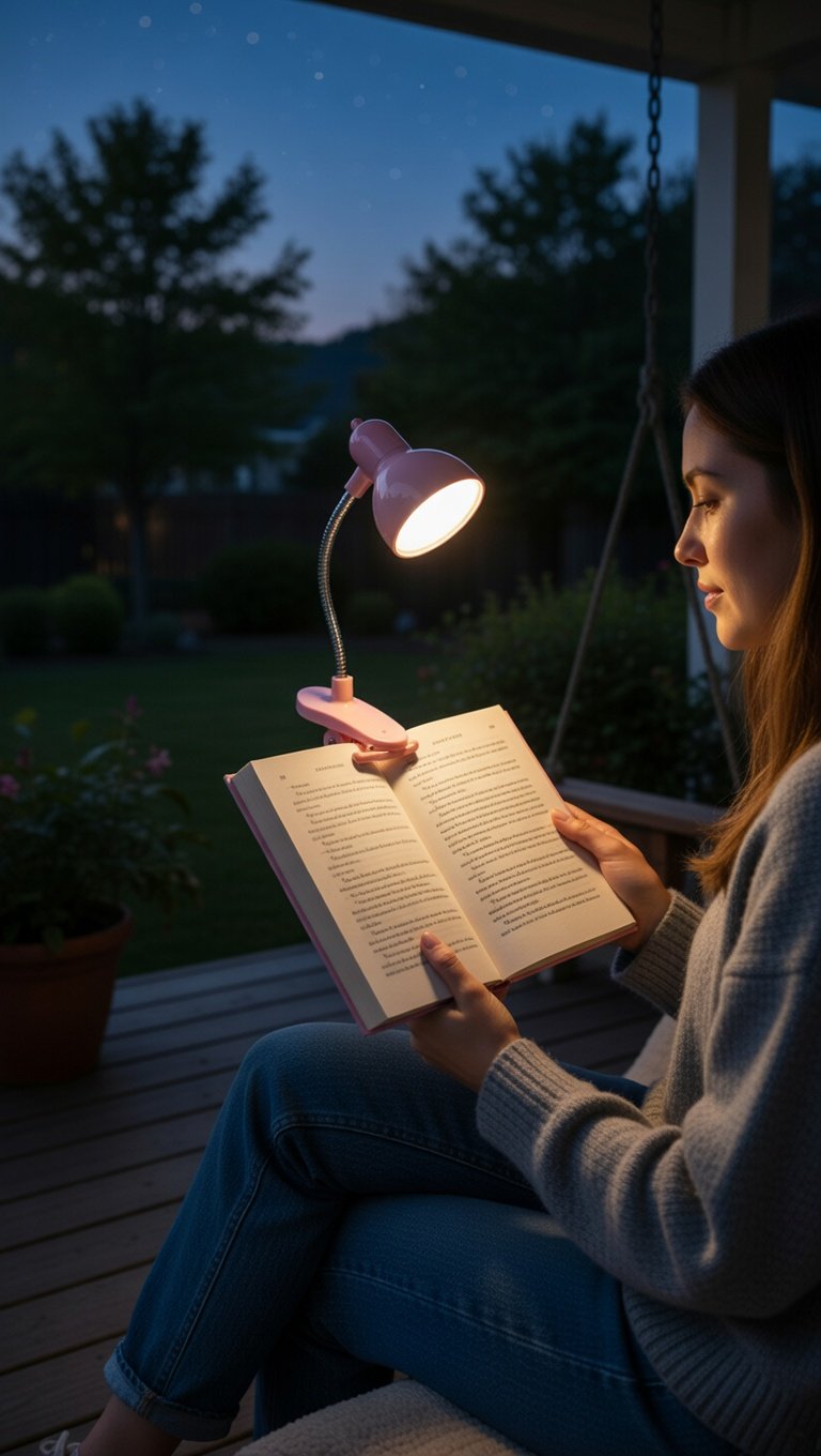 Mini LED Clip Lamp Illuminating Night time Companion for Bedroom, Desk, Study, and Table - Enhances Reading, Protects Eyes, Ideal Decoration, Perfect Gift for Learning and Reading Enthusiasts, Desk Lamps, Book Light LED Clamp Reading Lamp