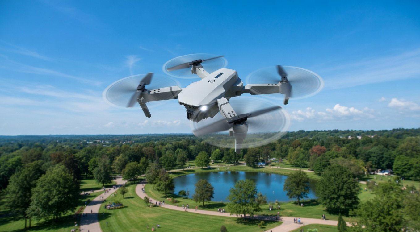 Drone S8 Pro Foldable with Dual Camera – HD WiFi FPV RC Quadcopter with Remote Control & One-Key Functions - Image 4