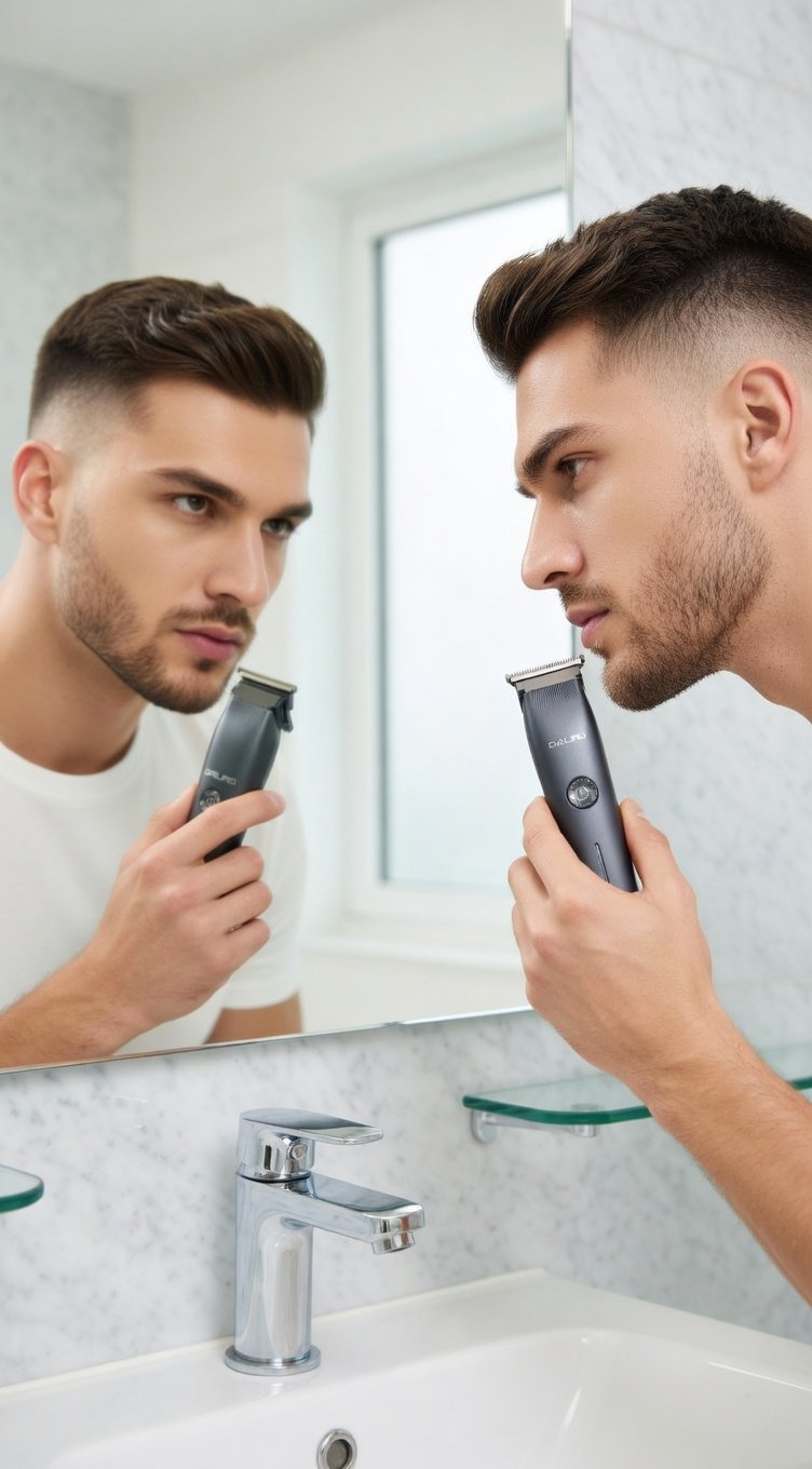 DaIing Multi Function Grooming Kit 3 in 1 _ 100%Original-USB Charging with High Energy Battery – DaIing DL 9218, DaIing Machine, DaIing Hair Clipper, DaIing Trimmer for Men, DaIing DL 9218 Trimmer, Original DaIing Trimmer - Image 5