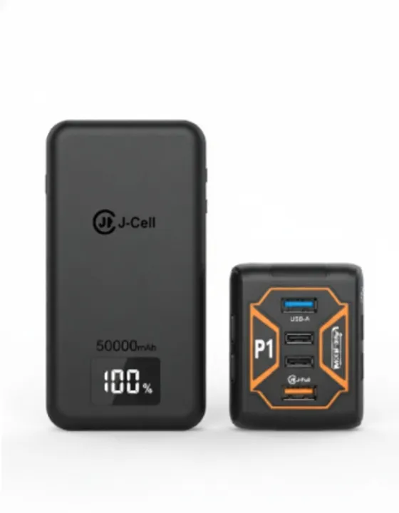 J-Cell J-143 50000mAh , 60000mAh , 90000mAh ,Power Bank PD 60W Fast Charging – High Capacity Portable Charger with Digital Display & Multi-Ports - Image 4
