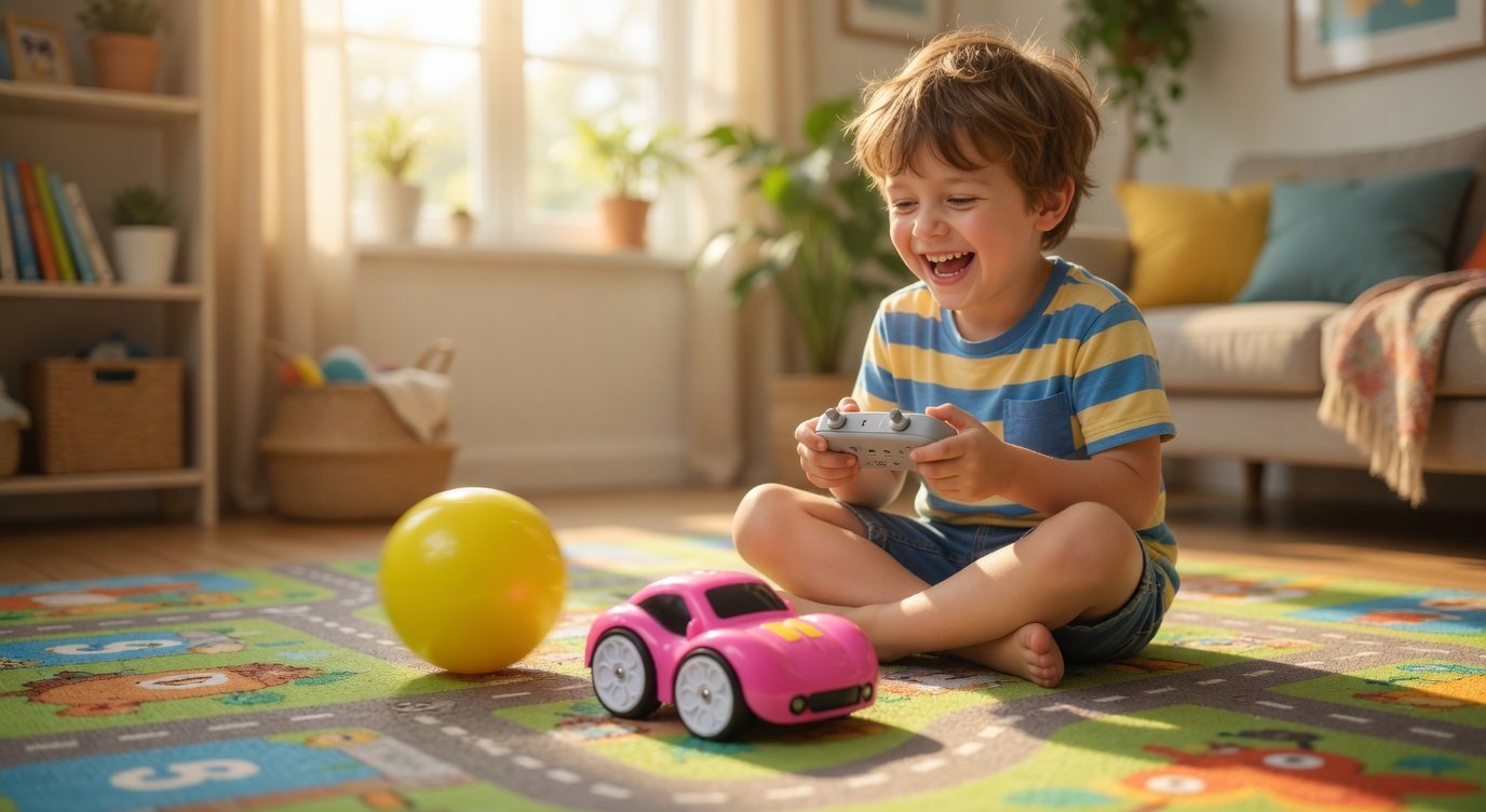 Magic Induction 2.4GHz RC Ball Track Car for Kids – Remote Control Smart Toy with Follow Mode, Ages 5+ - Image 4
