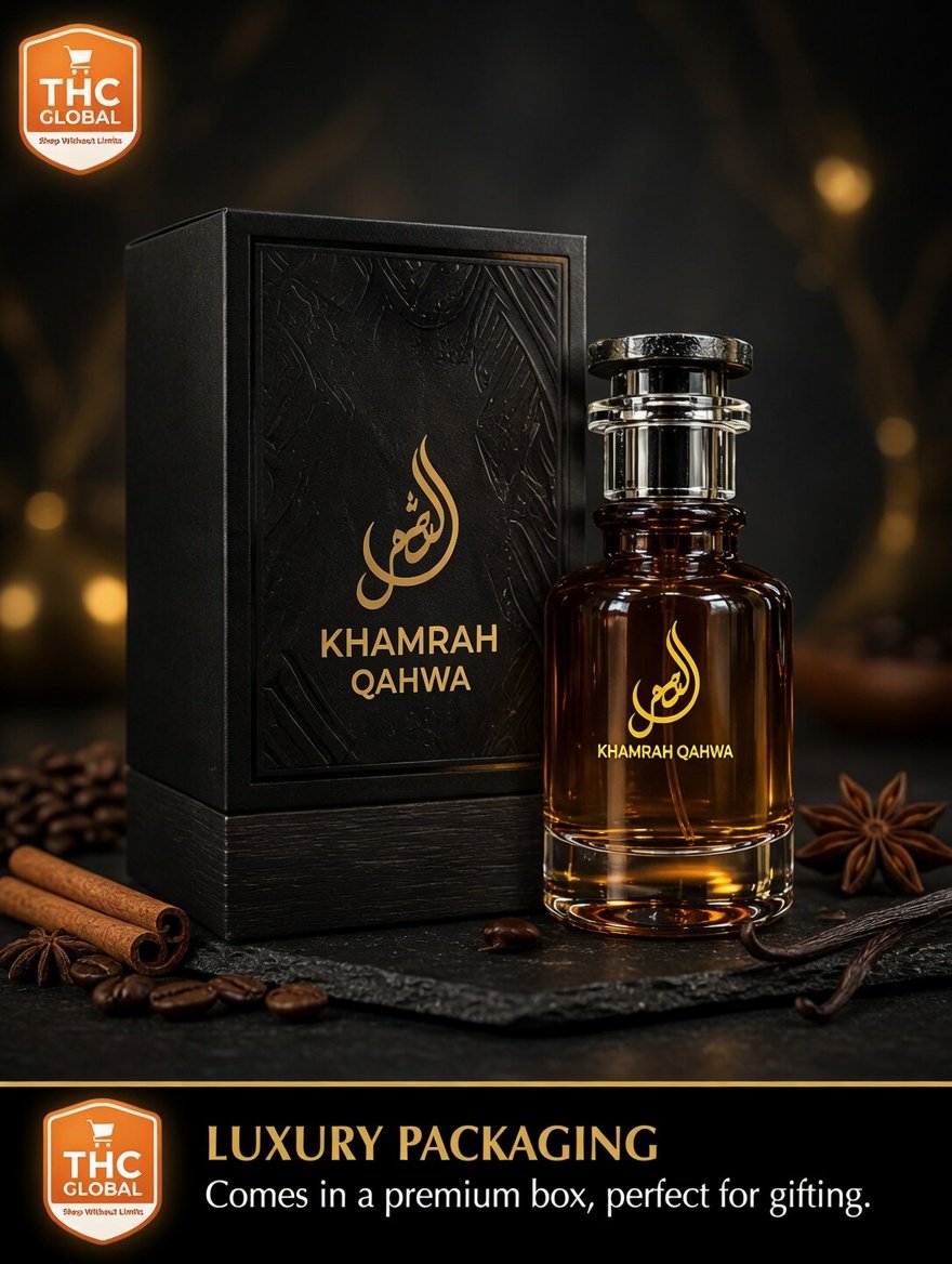 Khamrah Qahwa Perfume – Warm Spicy Coffee Fragrance – Sweet Amber Long Lasting Unisex Scent - Image 6