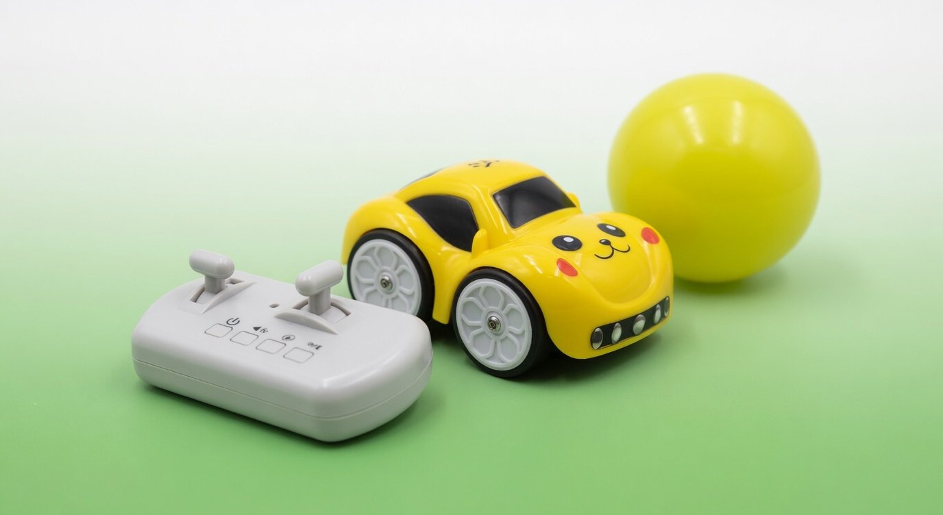 Magic Induction 2.4GHz RC Ball Track Car for Kids – Remote Control Smart Toy with Follow Mode, Ages 5+