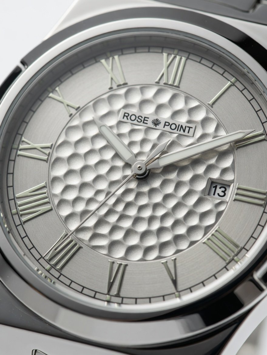 Men’s Stainless Steel Analog Watch – Silver Dial Quartz Wrist Watch with Metal Strap, Minimalist Casual & Formal Watch for Men - Image 7