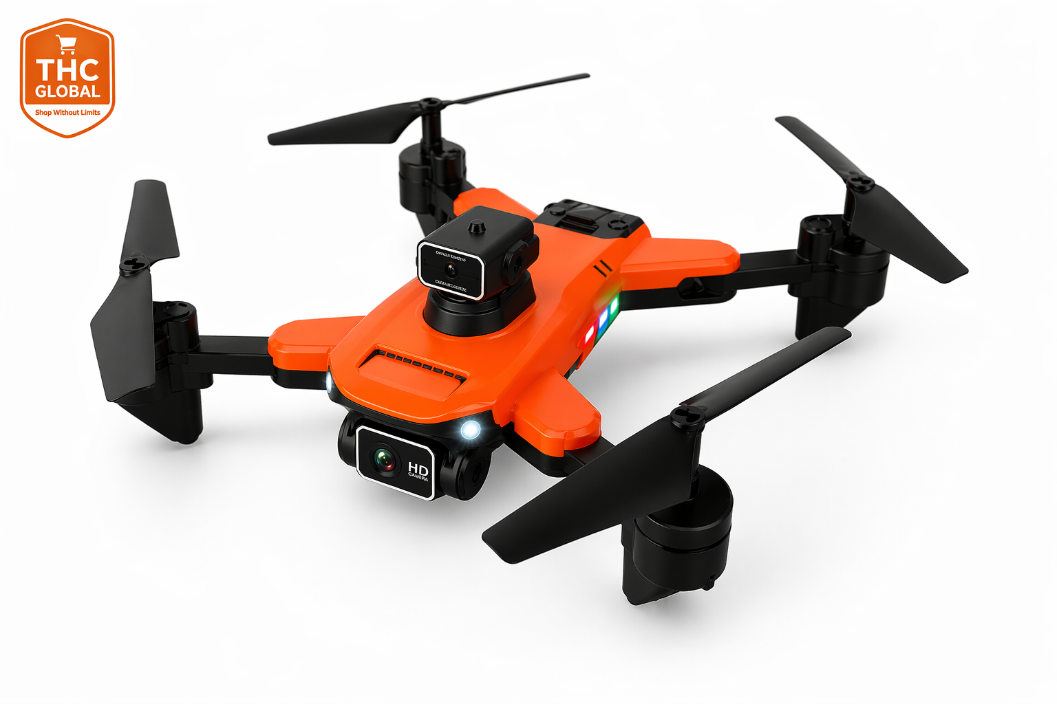 DM99 Foldable Drone 4K Camera WiFi FPV – 360° Obstacle Avoidance – Altitude Hold – Beginner RC Quadcopter - Image 9