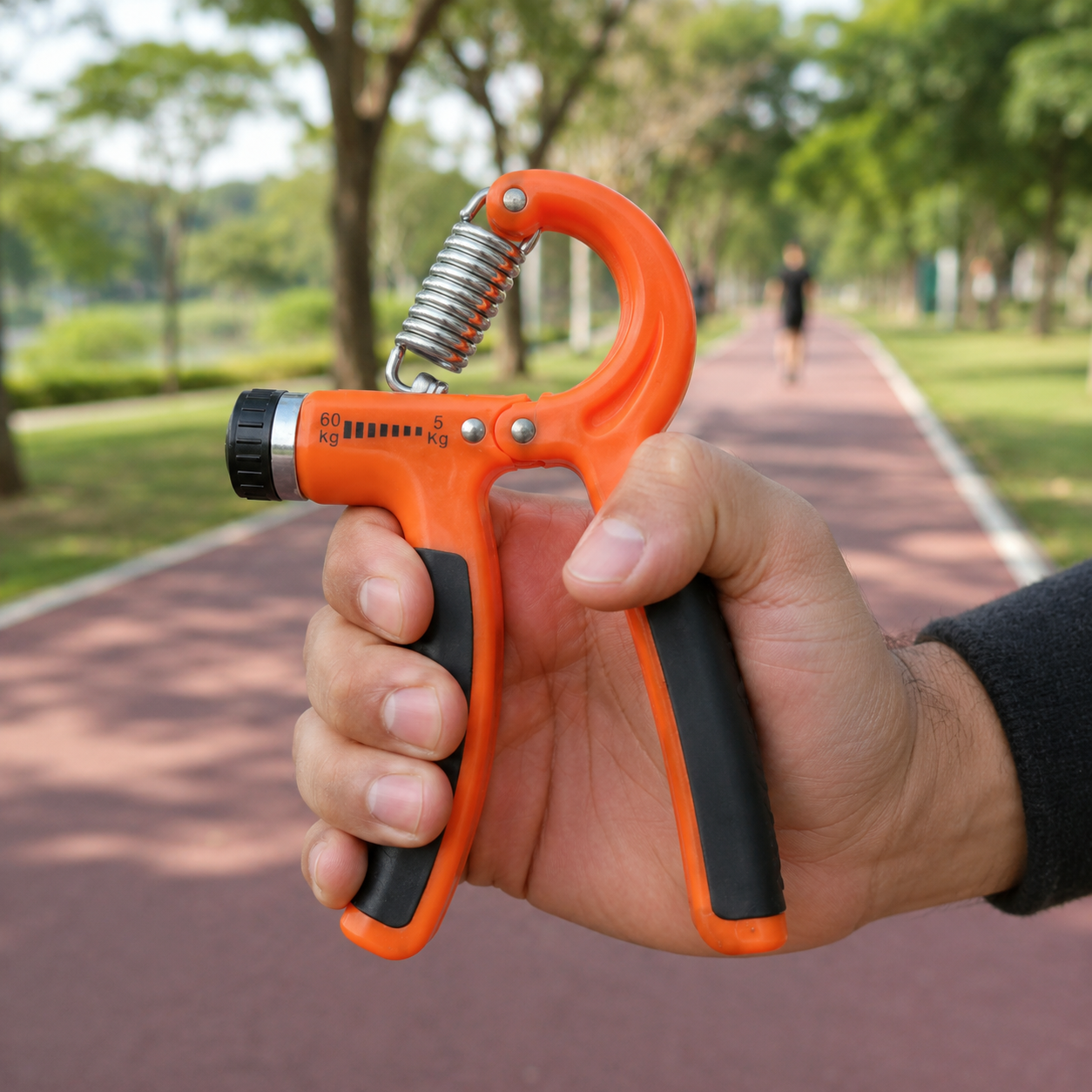 Adjustable Hand Grip Strengthener 5kg–60kg – Forearm Exerciser Gripper for Wrist, Finger & Hand Strength Training, Gym Fitness Workout Tool for Men & Women - Image 6