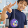 Kids Cartoon Yo-Yo Toy | Super Yo Yo Spinning Skill Toy for Boys & Girls | Plastic Pull String Yoyo Gift Toy | Assorted Designs & Colors