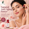 Vintage Glow 100% Organic Antiaging Serum 15ml - Natural Youthful Glow, Reduces Fine Lines & Wrinkles, Deep Hydration, Halal Certified