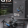 Q15 RC Drone with HD Dual Camera & 360 Obstacle Avoidance – Foldable Remote Control Drone for Beginners