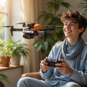 P23 Pro Foldable Drone 4K Camera WiFi FPV – Intelligent Obstacle Avoidance – Altitude Hold RC Quadcopter