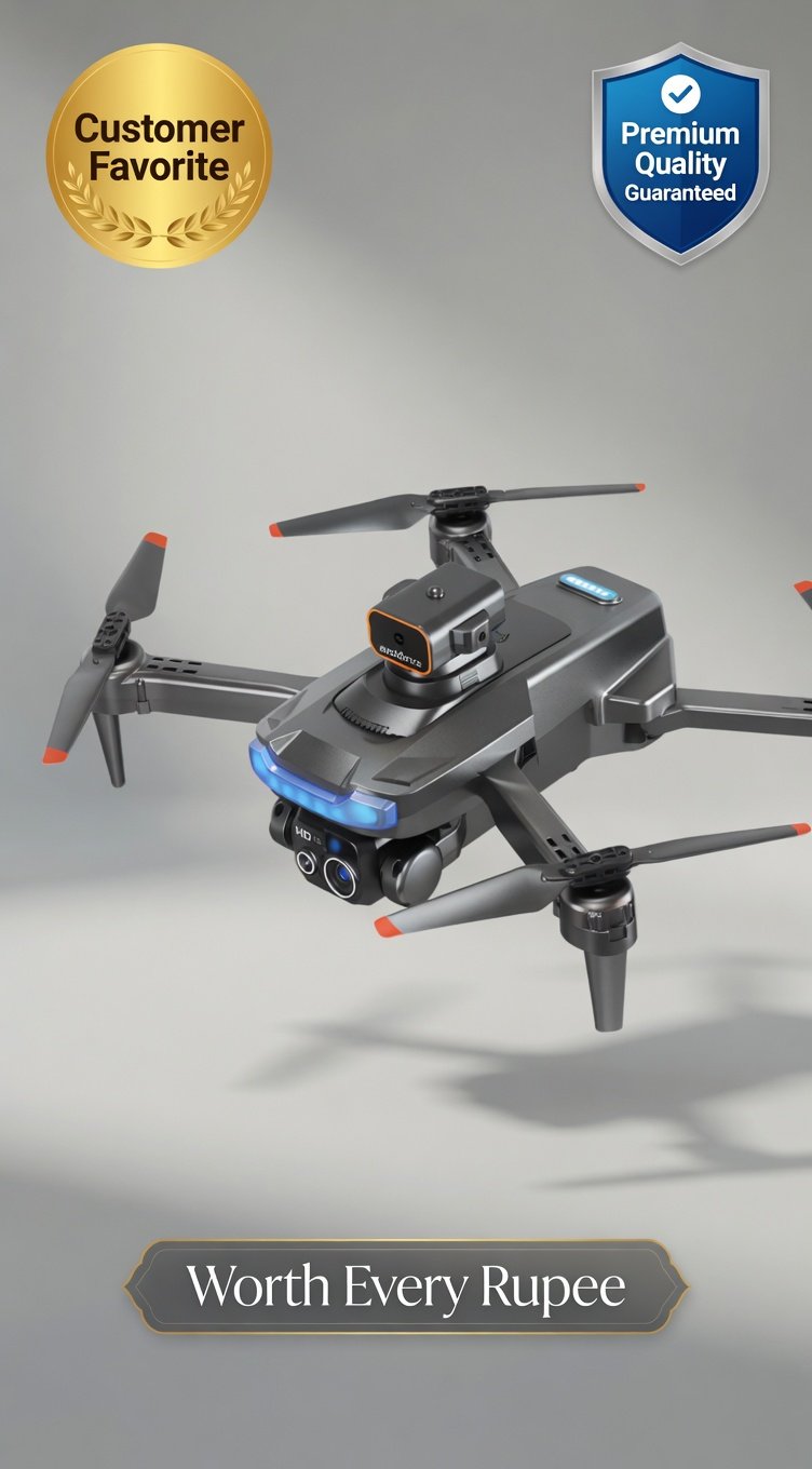 Q15 RC Drone with HD Dual Camera & 360 Obstacle Avoidance – Foldable Remote Control Drone for Beginners - Image 6