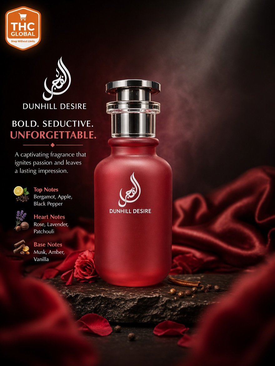 Desire Perfume for Men – Sweet Fruity Amber Fragrance – Long Lasting Bold Evening Scent - Image 3