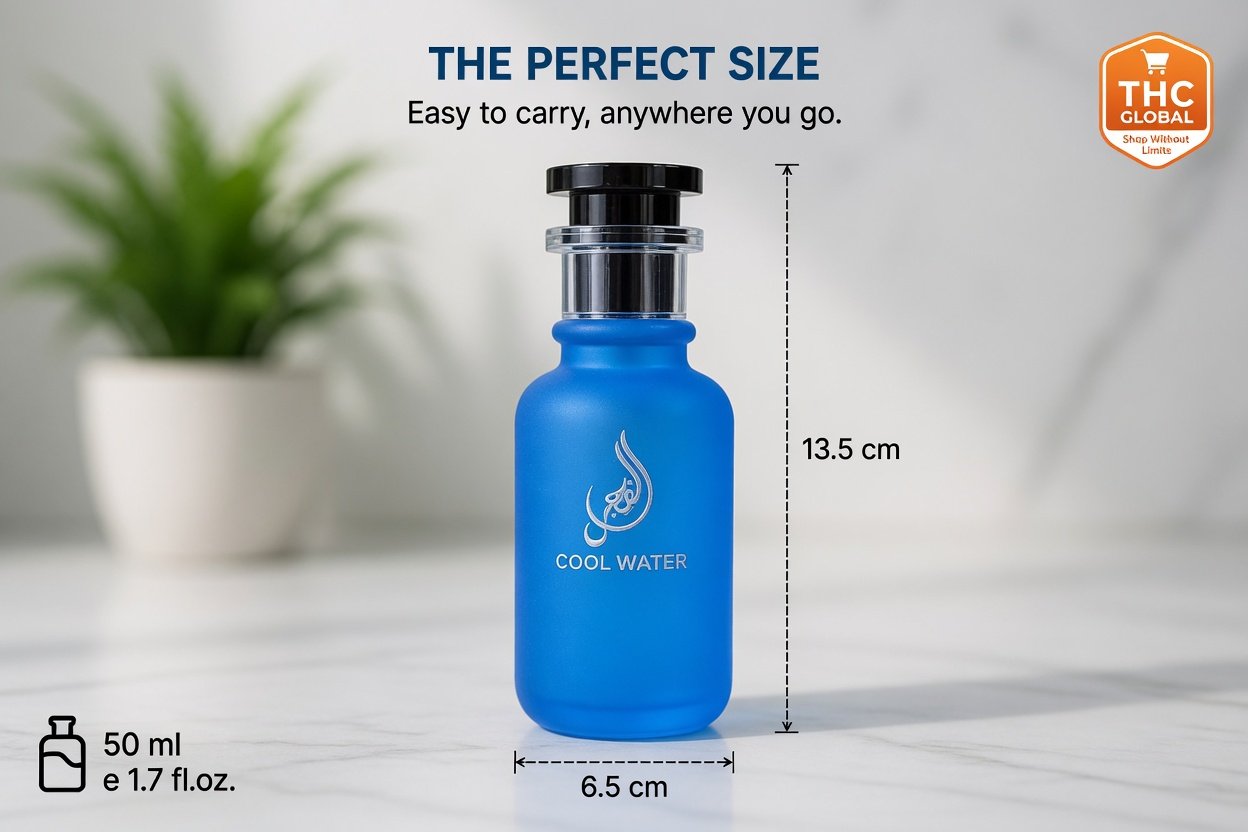 Cool Water Perfume for Men – Fresh Aquatic Long Lasting Fragrance – Everyday Clean Scent Spray - Image 5