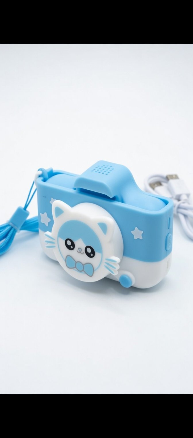 High Quality Kids Mini Digital Camera with Protective Silicone Case & SD Card - Perfect Selfie, Photo, and Video Gift for Girls and Boys - Image 2
