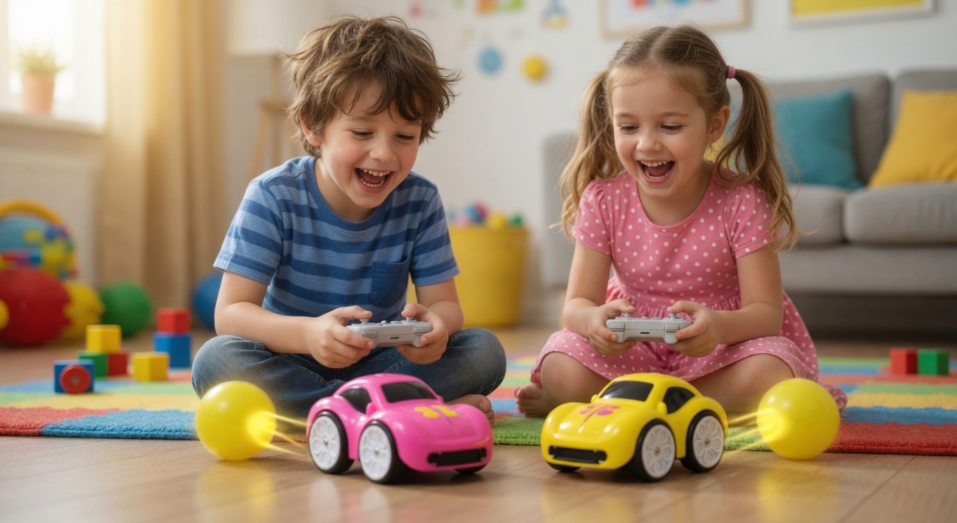 Magic Induction 2.4GHz RC Ball Track Car for Kids – Remote Control Smart Toy with Follow Mode, Ages 5+ - Image 2