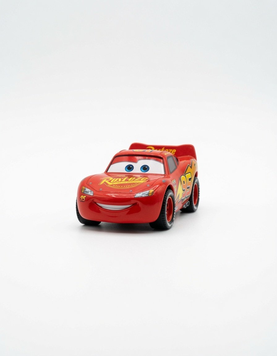 Cars Lightning McQueen 1:24 Scale Diecast Toy Car with Lights & Sounds | World Grand Edition | Racing Car for Kids Ages 3+