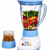 2 in 1 Electric Blender & Dry Mill Grinder – MJ-60 Juice Blender with Dry Mill Jar, 6 Cutter Blade & Speed Buttons for Kitchen Use