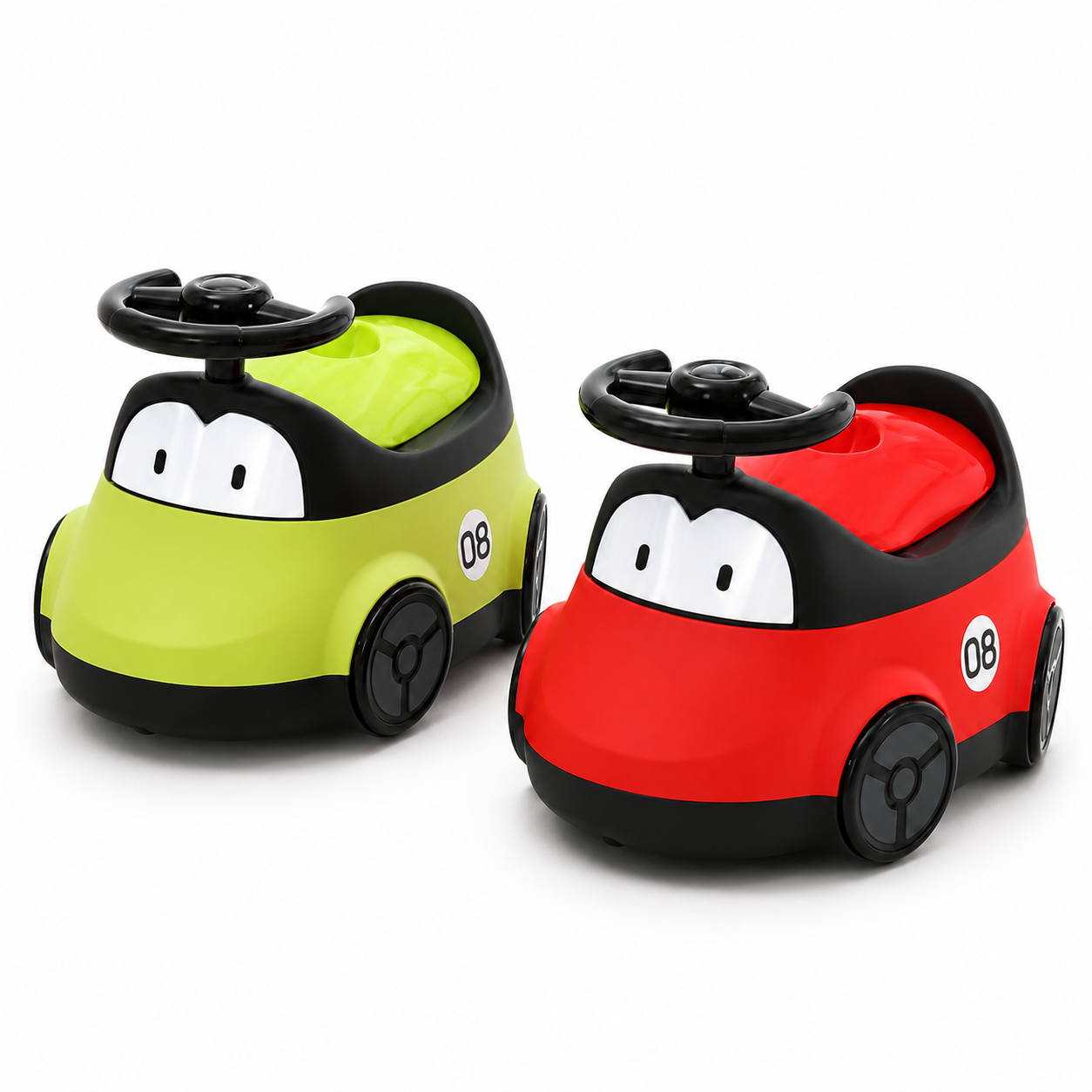 Kids Mini Ride-On Push Car with Steering Wheel – Foot-to-Floor Toddler Riding Toy for Boys and Girls