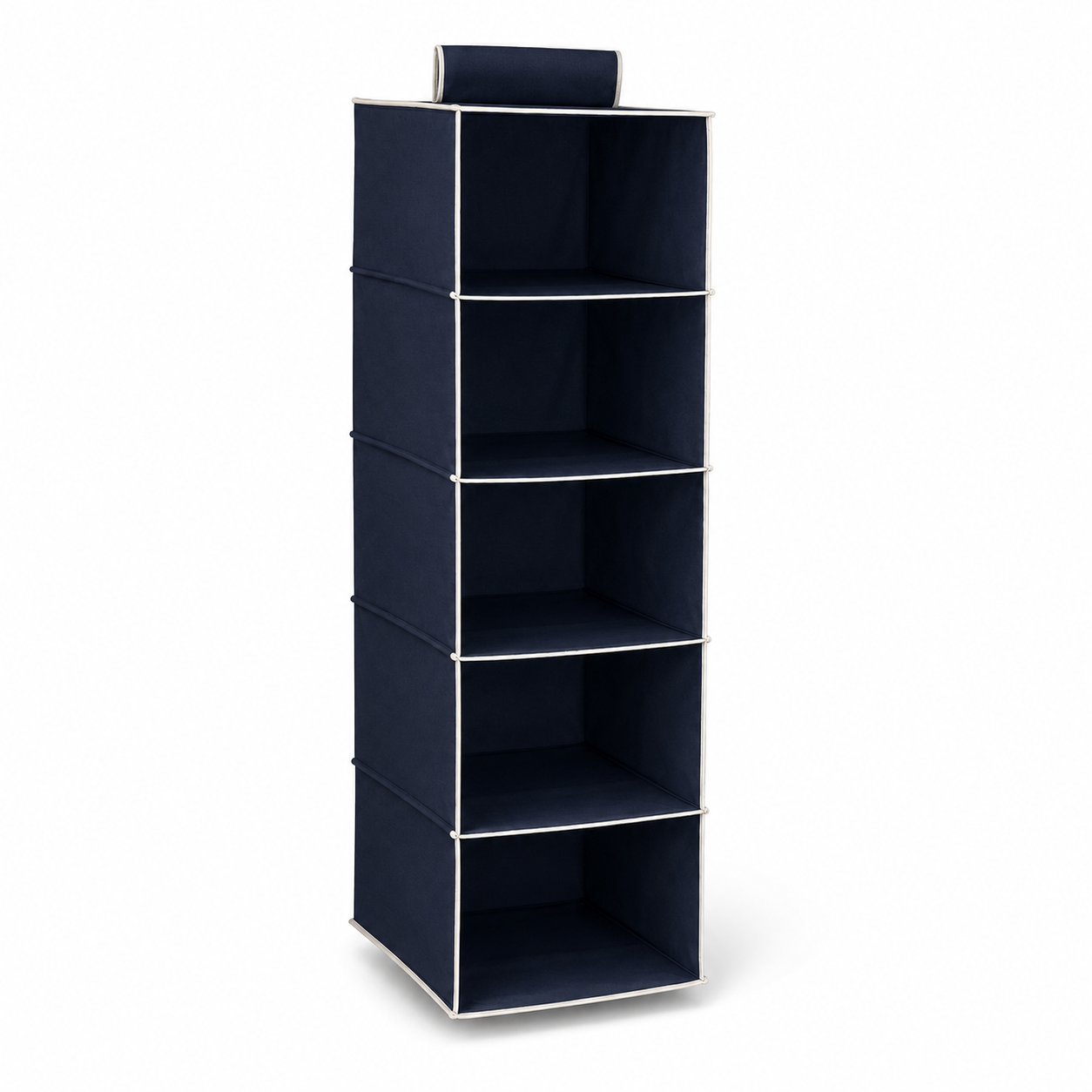 6-Shelf Hanging Closet Organizer – Foldable Fabric Wardrobe Storage Shelves for Clothes, Shoes and Accessories - Image 10