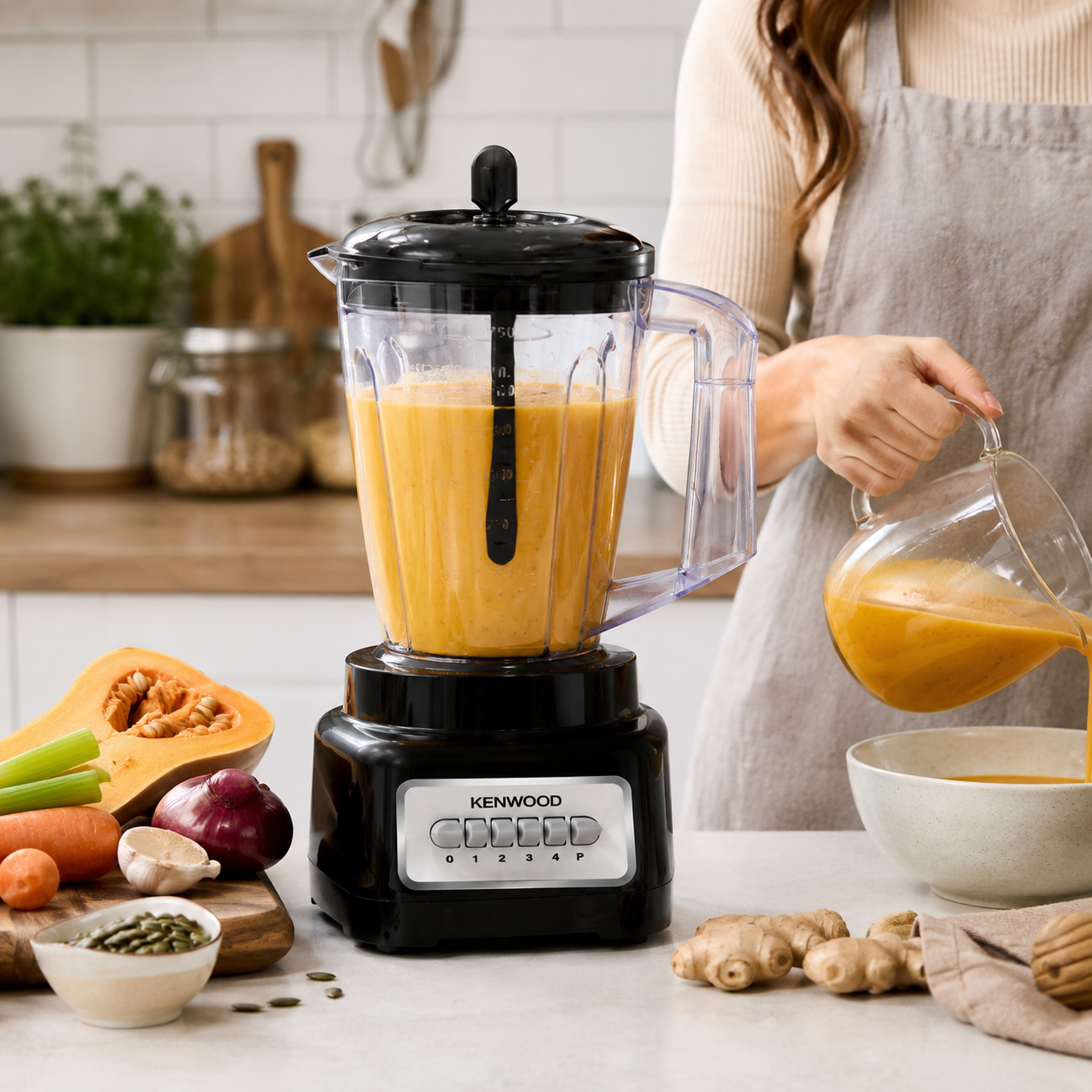 Kenwood 2-in-1 Blender and Grinder – 1.75L Jug, 4-Speed Motor, Pulse Function and 6 Stainless Steel Blades - Image 5