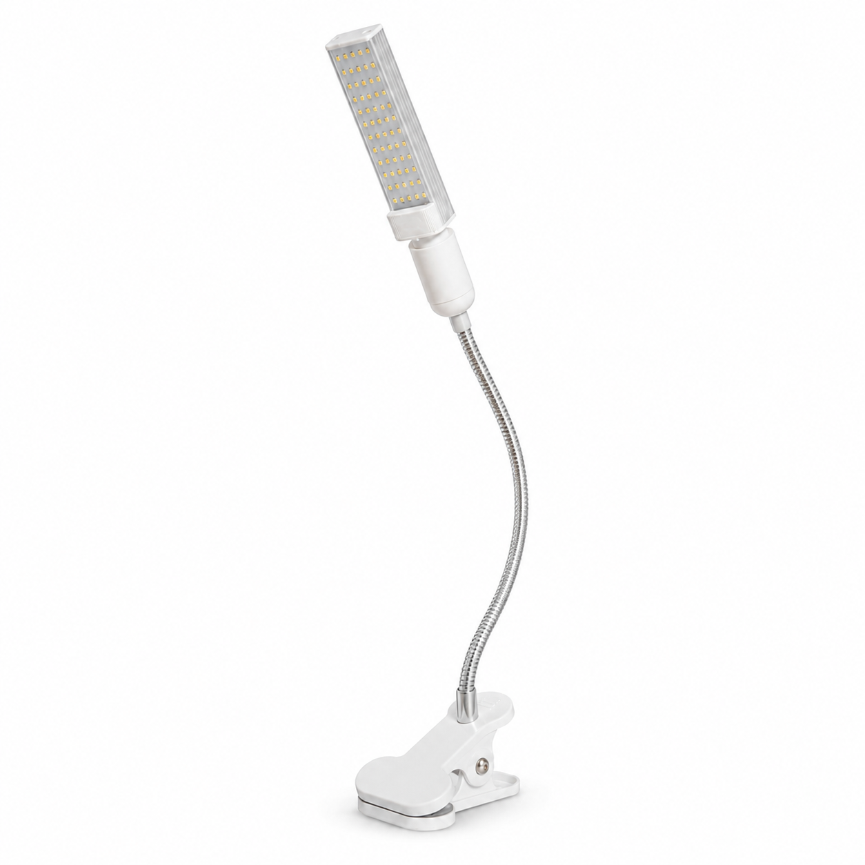 Flexible LED Desk Lamp with Adjustable Gooseneck, Wide Light Panel and Clamp Base for Study, Reading and Repair Work - Image 9
