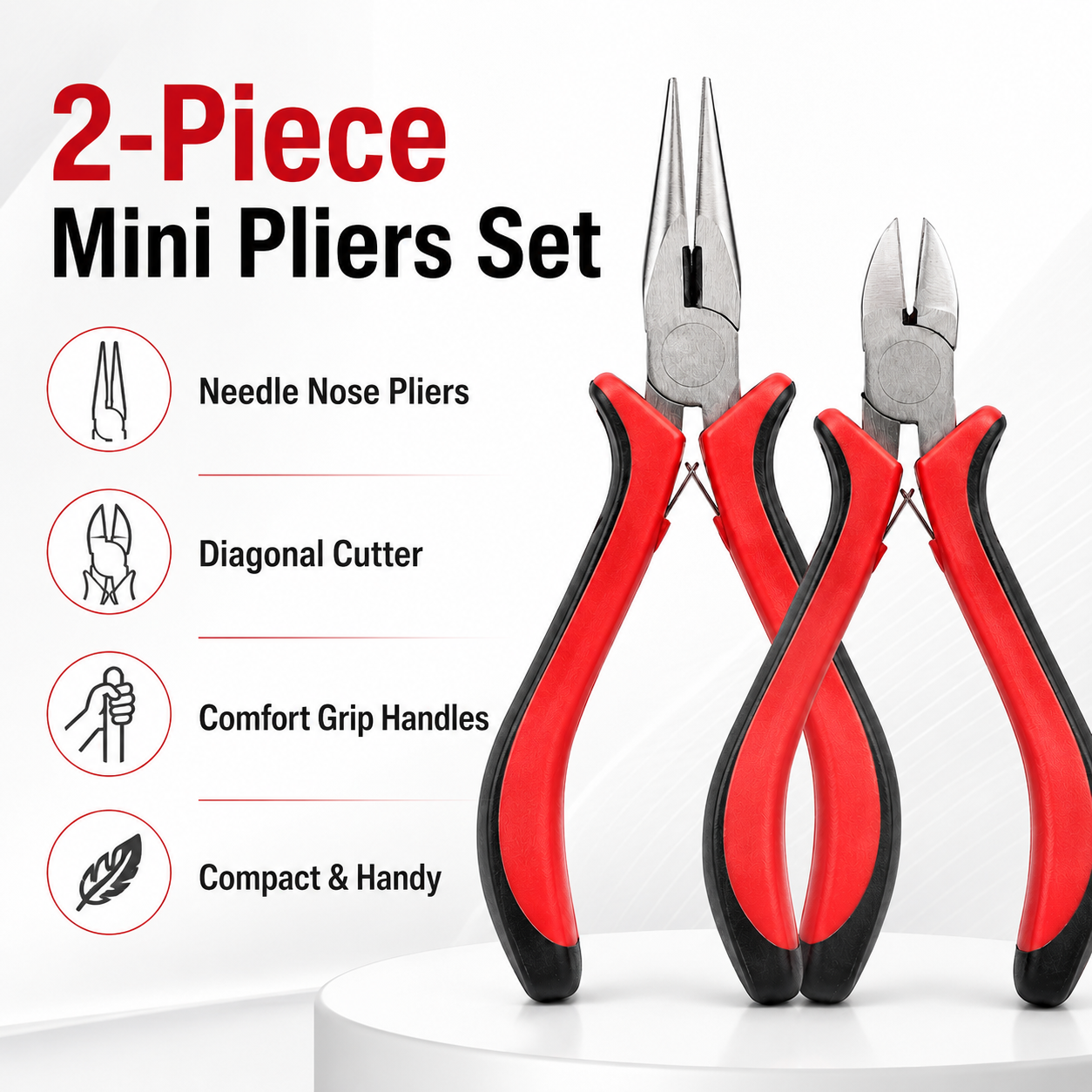 4.5-Inch Mini Long Nose Pliers – Precision Needle Nose Hand Tool for Electronics, Jewellery and Craft Repairs - Image 6