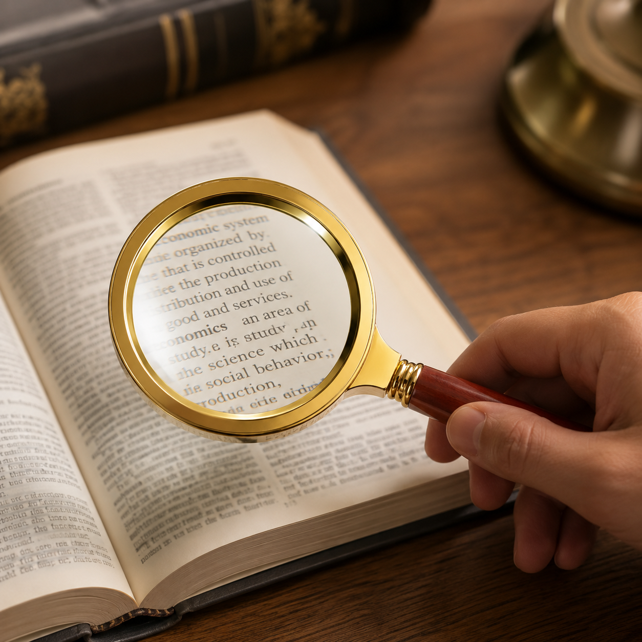 100mm Large Handheld Magnifying Glass with Comfortable Handle – Reading and Inspection Magnifier - Image 5