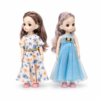 Wonderful Elegant Fashion Doll with Long Hair & Stylish Dress Pack of 2 – Assorted Designs for Kids Ages 3+