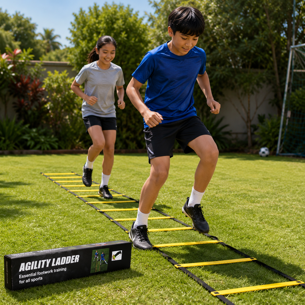 Agility Training Ladder for Football, Fitness & Speed Drills – Adjustable Sports Workout Equipment - Image 6