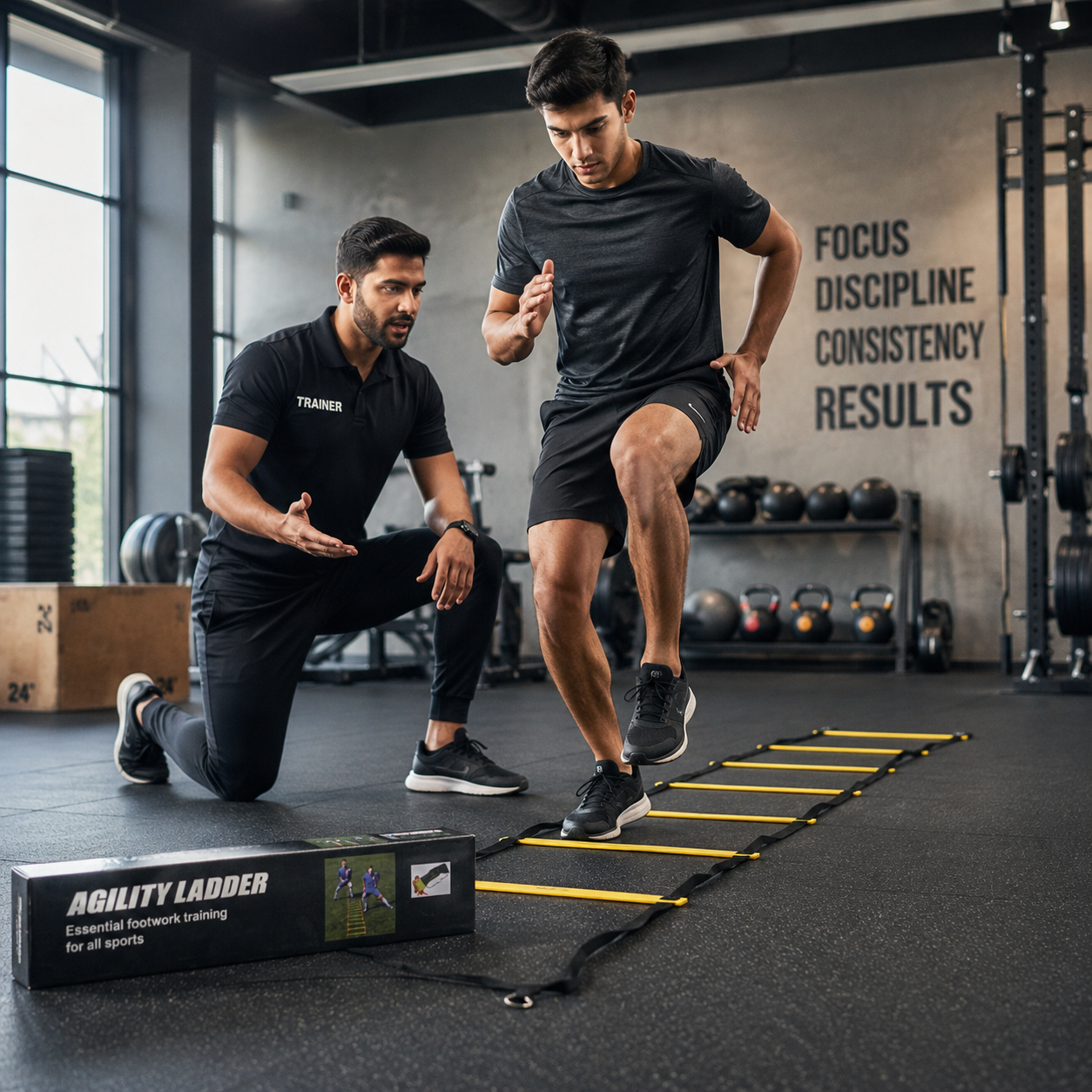 Agility Training Ladder for Football, Fitness & Speed Drills – Adjustable Sports Workout Equipment - Image 8