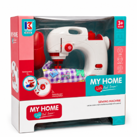 Kai-Ming 3232 Kids Battery-Operated Toy Sewing Machine with Light and Sound – Ages 3+