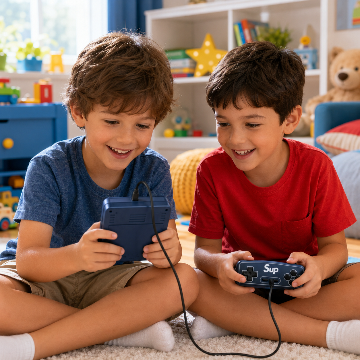 SUP Game Box Portable Retro Handheld Game Console for Kids | Rechargeable Mini Video Game Player with Built-in Classic Games | Handheld Gaming Toy Gift - Image 10