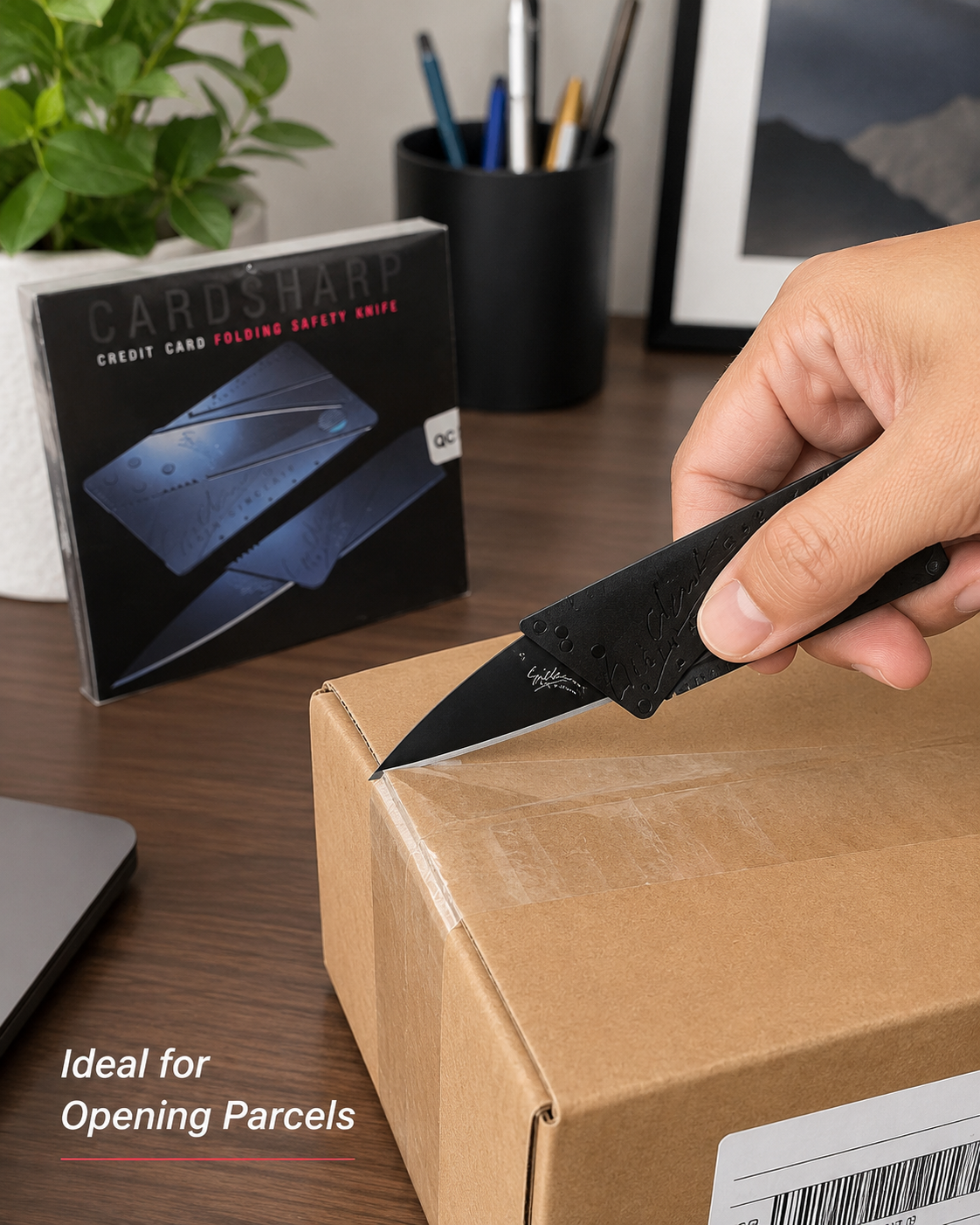 Credit Card Style Folding Pocket Knife / Compact Folding Blade Tool - Image 7