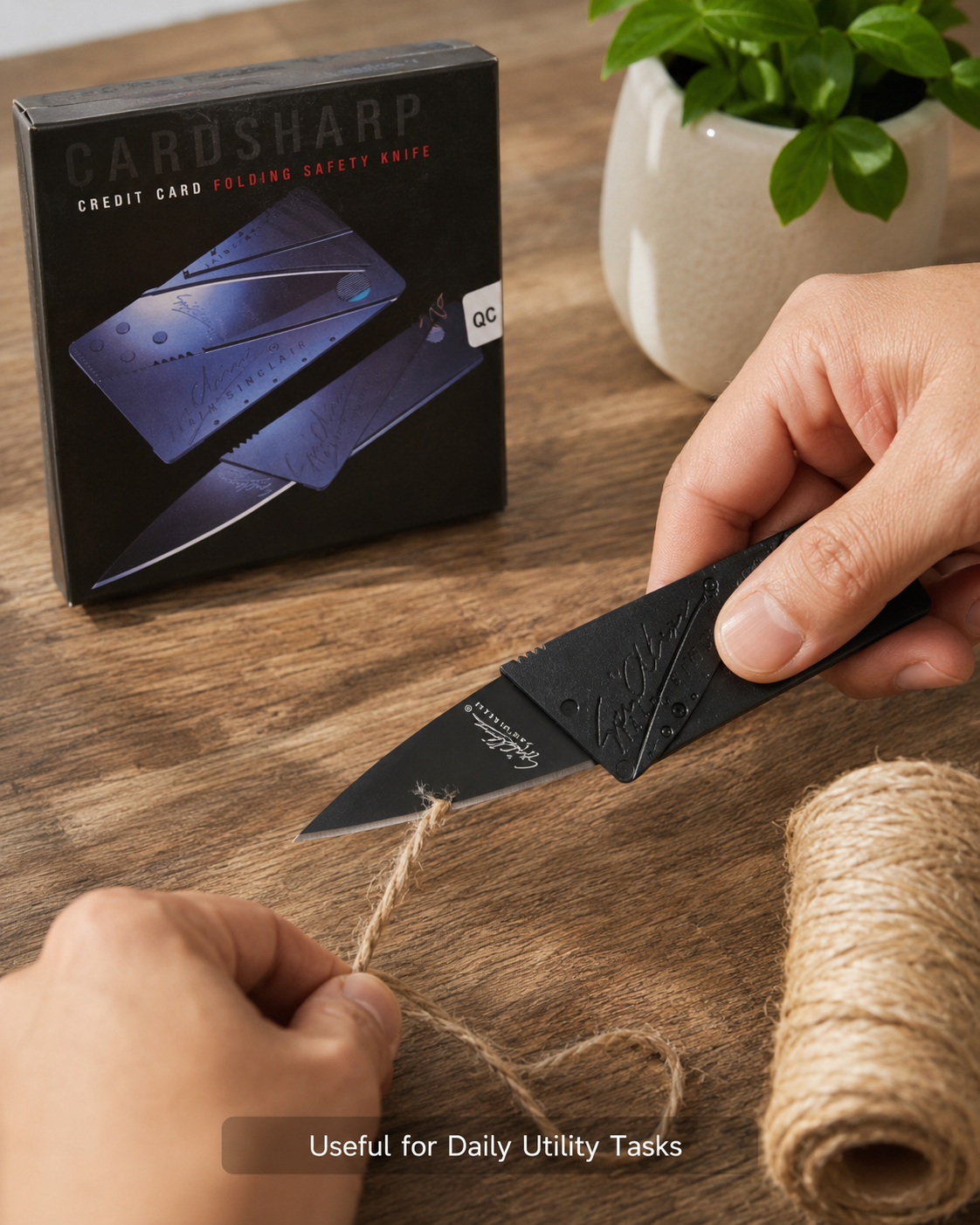Credit Card Style Folding Pocket Knife / Compact Folding Blade Tool - Image 8