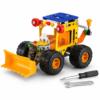Truck Alloy Toys 416B DIY Bulldozer Building Kit – 138 Pcs Metal Construction Vehicle Assembly Toy with Tools & Instructions for Kids 8+