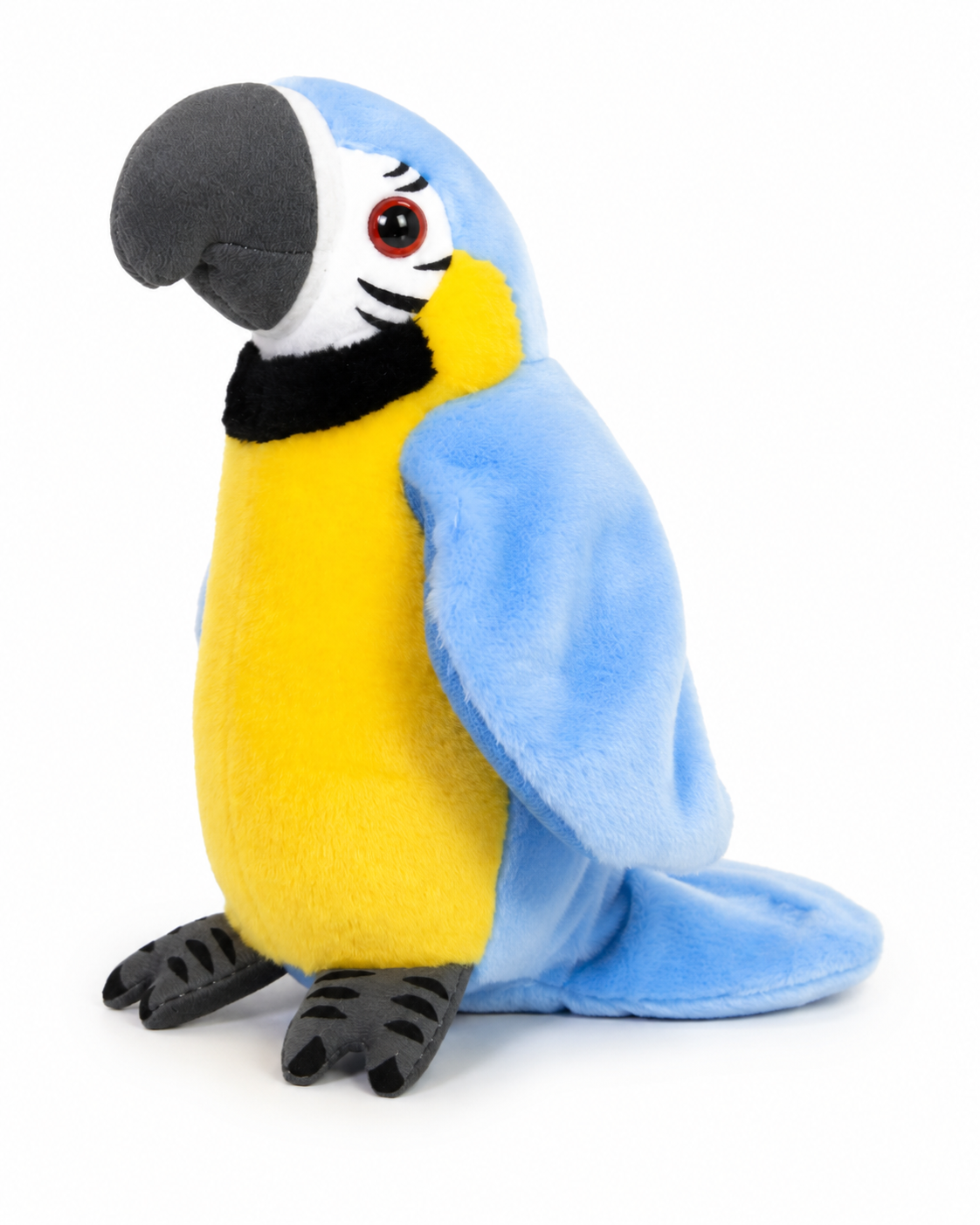 Talking Parrot Repeating Plush Toy – Repeat What You Say Interactive Bird Toy for Kids, Funny Voice Copy Toy, Soft Parrot Stuffed Toy Gift for Boys & Girls