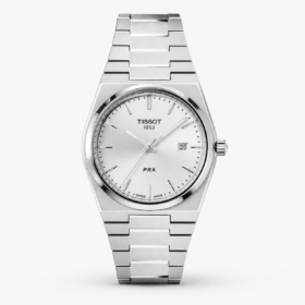 Men’s Stainless Steel Analog Wrist Watch – Silver Bracelet Watch with Date Display, Clean Dial & Elegant Everyday Style
