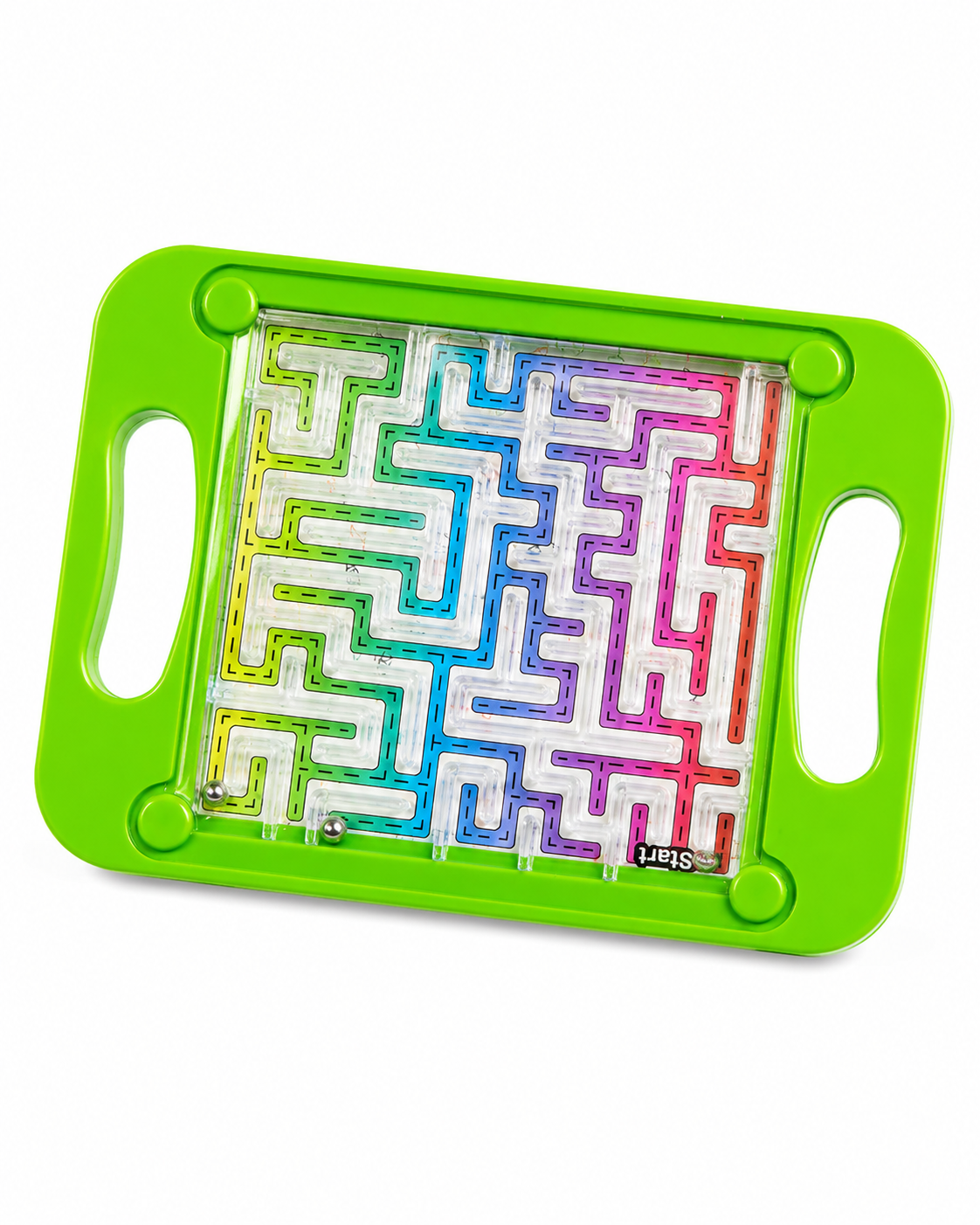 Kids Maze Puzzle Toy – Handheld Balance Ball Maze Game with Handles – Educational Brain Teaser Puzzle Board for Children, Travel & Indoor Play